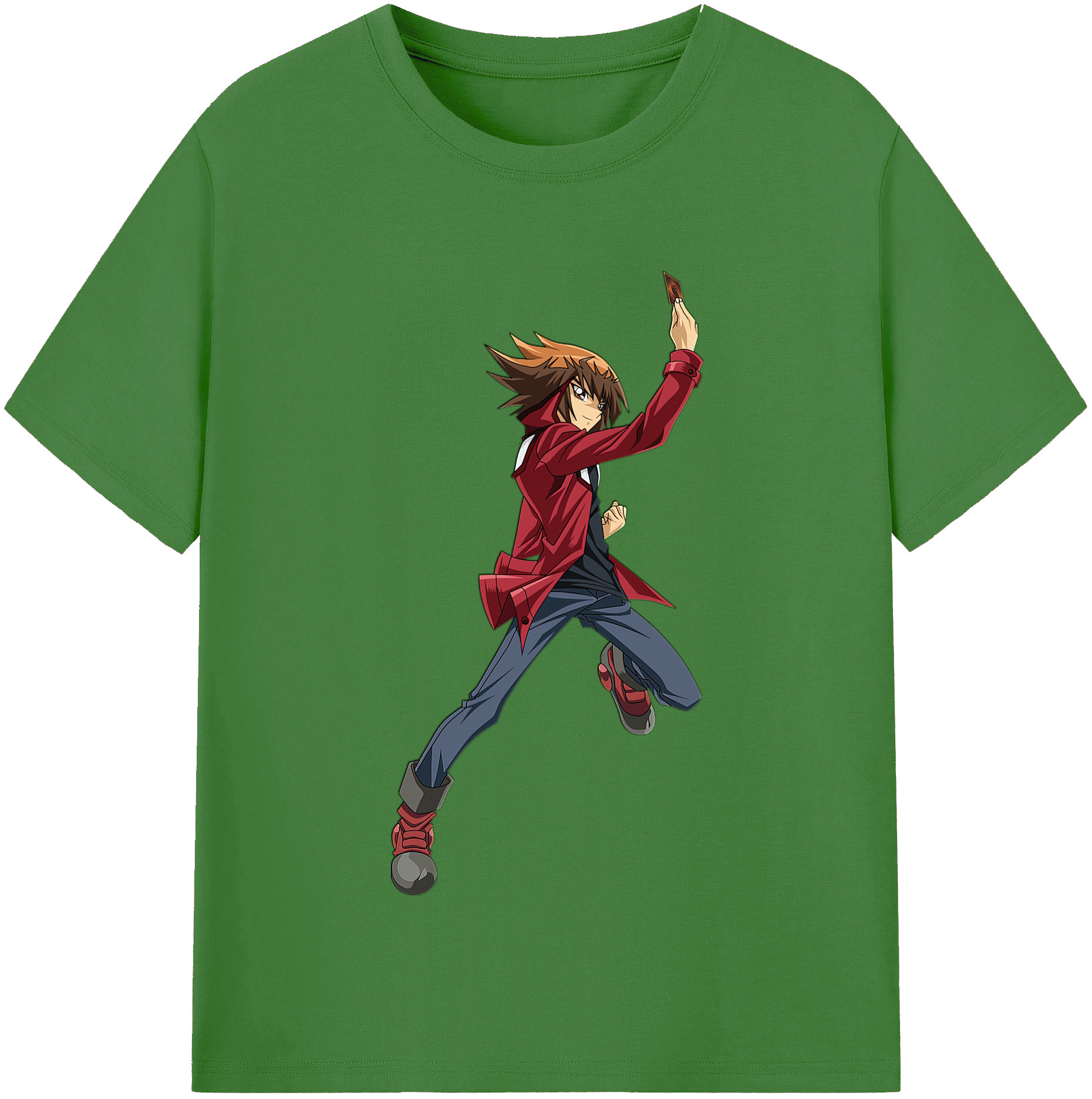 （画像用） 遊☆戯☆王 Yu-Gi-Oh! レディースカジュアルプリントTシャツ（綿100％）